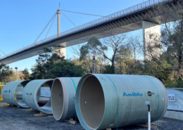 Amiblu GRP Pipes for Melbourne's Hobsons Bay Main Sewer Upgrade