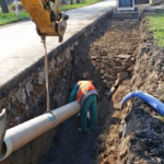 HOBAS GRP Gravity Pipes for New Sewer System in Libava, CZ