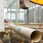 HOBAS CC GRP Gravity Pipes in Romania