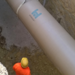 Auger Boring Through Lecce Limestone With HOBAS Pipes