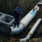 Hobas irrigation pipes in Umbria, Italy