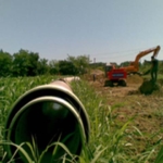 Double Pipe Sewer System Italy