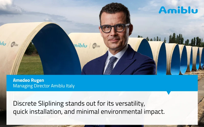 Interview with Amedeo Rugen, Managing Director Amiblu Italy