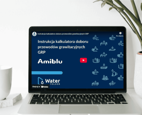 Kalkulatory ułatwiające projektowanie z wykorzystaniem rur GRP Amiblu na platformie Waterfolder