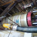 HOBAS CC-GRP Jacking Pipes installed by microtunneling for the WWTP Czajka