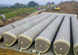 Custom-Tailored GRP Potable Water Tank with a capacity of 1000 m³ for Pitomača, Croatia