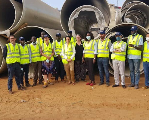 project team BRT project Senegal