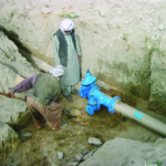 potable water line Afghanistan