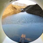 Hobas Sewer Pipes Transporting Silt and Stones in West Romania