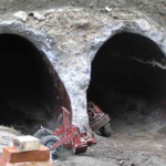 Rehabilitation of a double, gravity potable water line with HOBA