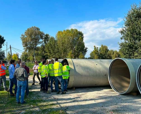 Risanamento Trenchless del collettore DN2000 di Argingrosso - Amiblu protagonista a Firenze