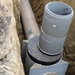 HOBAS pipes of DN 1000 collect and discharge the wastewater for the Samsung factory in Trnava, Slovakia