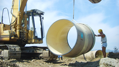 Stormwater pipes Slovakia