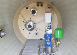 Schieberkammer Trinkwasserbehälter Mehren, Deutschland