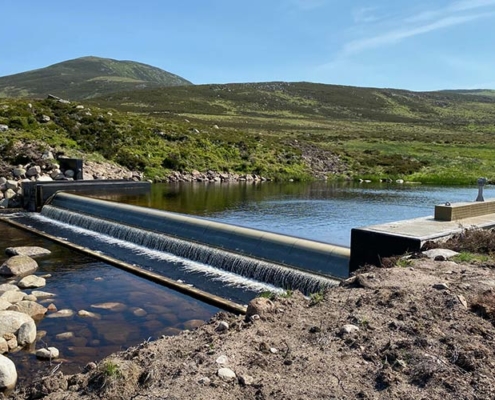 Scotland Balmoral Estates Hydro Energy Flowtite pipes