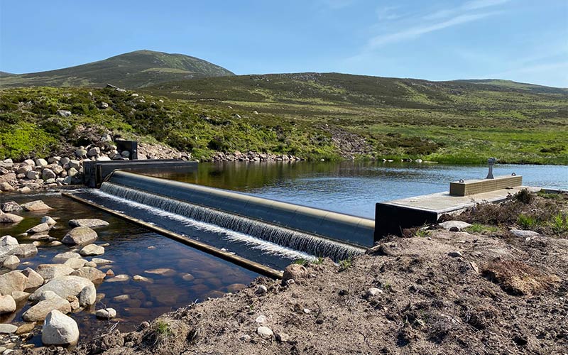 Scotland Balmoral Estates Hydro Energy Flowtite pipes