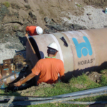 Hobas Storm Drain Line Relining in Michigan