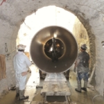 Hobas pipes extension of a wastewater tunnel