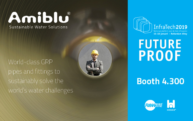 Visit Amiblu at InfraTech 2019, Rotterdam Ahoy