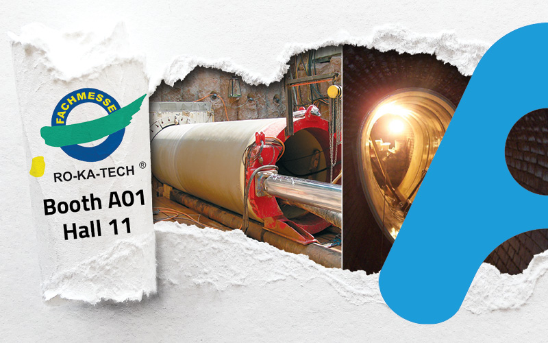 Visit Amiblu at RO-KA-TECH 2019, trenchless installation, jacking, non-circular rehab