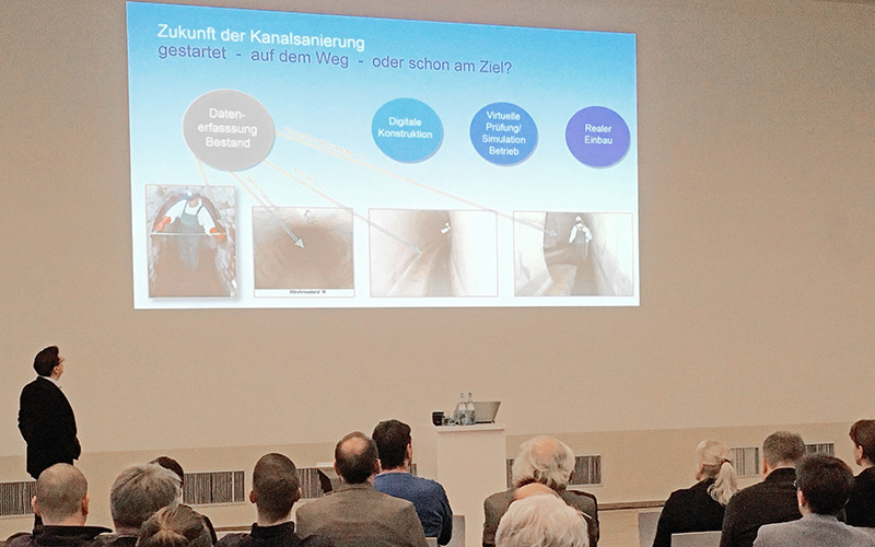 Zukunft der Kanalsanierung, Wasserwirtschaft 4.0, Leipzig