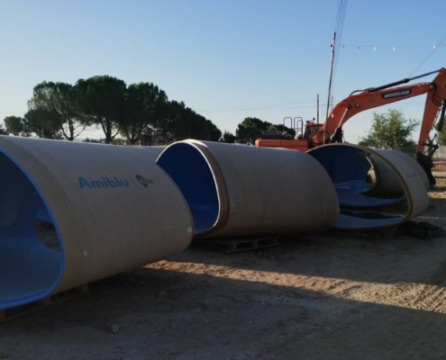 Amiblu participa en el proyecto de renovación de la EDAR de Fuente el Saz de Madrid