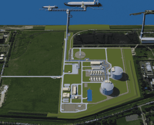Amiblu participa en la construcción de la terminal de regasificación de German LNG en Brunsbüttel (Alemania)