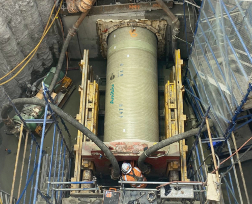 Amiblu GFK-Vortriebsrohr