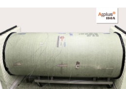 Prüfaufbau zur Ermittlung der Wärmeleitfähigkeit