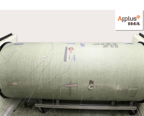 Prüfaufbau zur Ermittlung der Wärmeleitfähigkeit